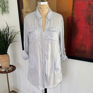 Anthropology Holding Horses Sunwashed Blue